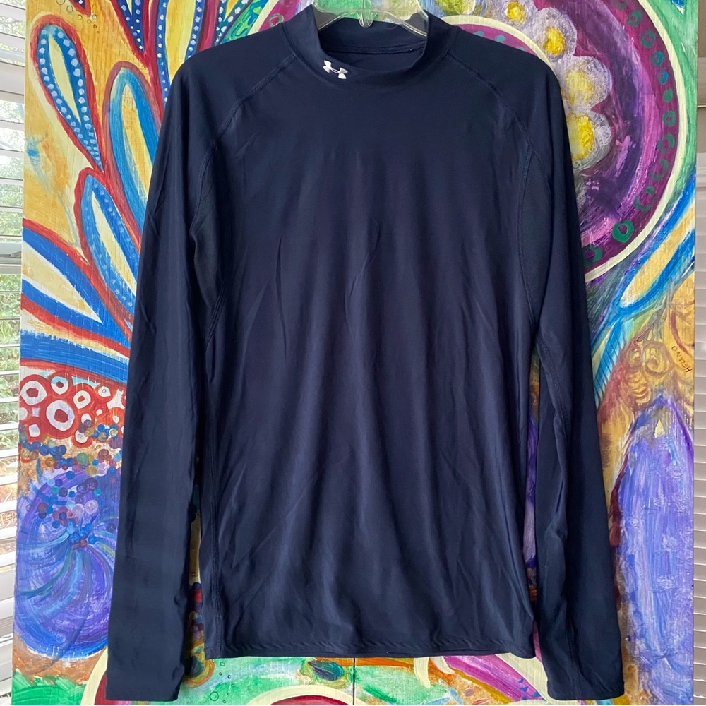 Men’s Under Armor Long Sleeve Tee Compression Shirt SZ XL